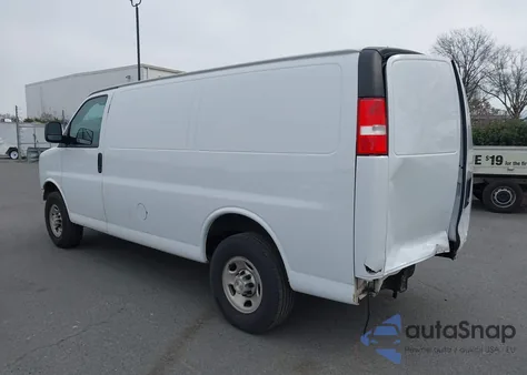 2023 Chevrolet Express Cargo Rwd 2500 Regular Wheelbase Wt from USA, damaged, VIN 1GCWGAFP8P1135697